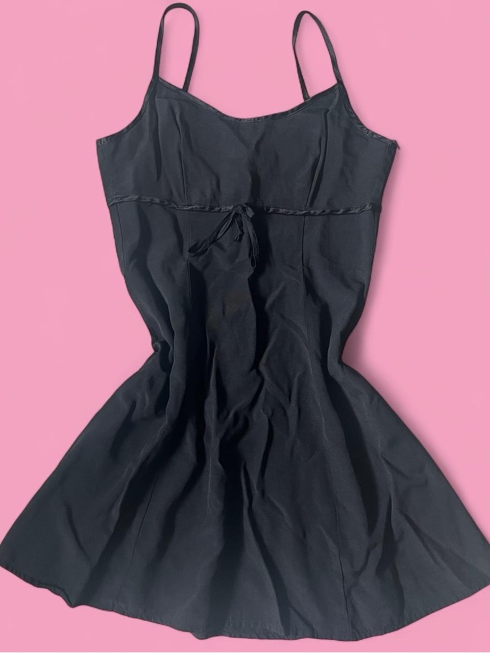 Black Spaghetti Strap Dress